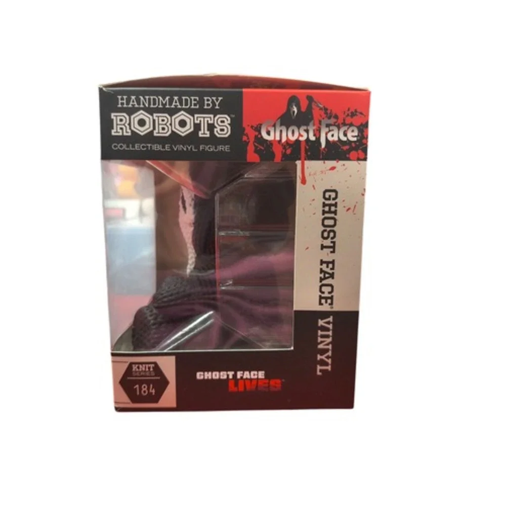 Handmade By Robots Knit Series Scream #184 Ghost Face Collectible Vinyl Figure